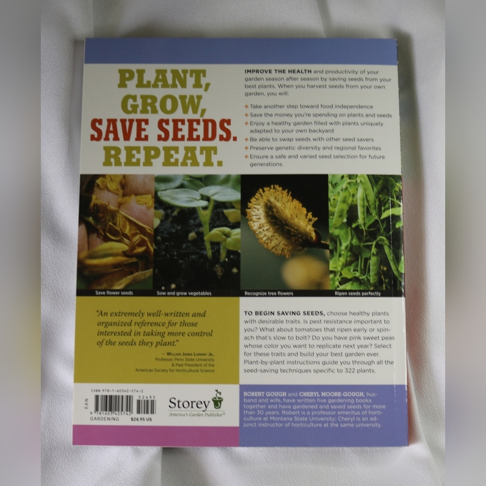 The Complete Guide To Saving Seeds - Picture 2 of 3